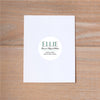 Preppy Name personal sticker shown in Sea Glass & Pewter