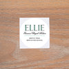 Preppy Name personal sticker