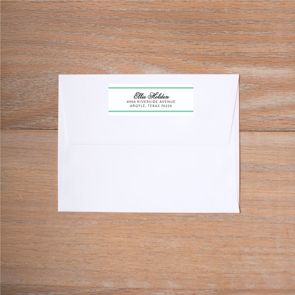 Envelope Sticker, Return Address Envelope Sticker, Address Sticker