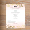 Golden Leopard resume shown in Peony & Black with full formatting