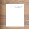 Elegant Script social resume letterhead without formatting shown in Plum