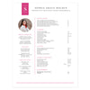 Multi-page resume (1st page) template