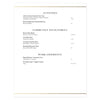 Multi-page resume (2nd page) template