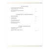 Multi-page resume (2nd page) template