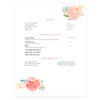 Multi-page resume (2nd page) template