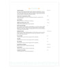 Multi-page resume (2nd page) template