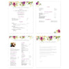 Graceful Bouquet Pages for Mac Resume Templates
