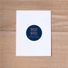 Simply Preppy Personal Sticker shown in Strawberry & Night