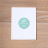 Sweet Monogram personal sticker shown in Pool