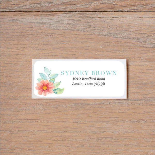 Sweet Horseshoe return (home) address label