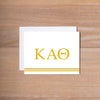Kappa Alpha Theta Preppy Sorority Note Cards