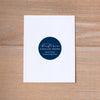 Tile Border Personal Sticker shown in Night & White