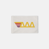 Delta Delta Delta Sunflower Retro Stripes Greek Letter Flag