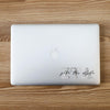 Zeta Tau Alpha Clear Marble & Script Die Cut Sticker