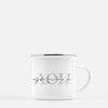 Alpha Omicron Pi Metal Sorority Camp Mug