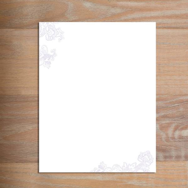 Delicate Lace letterhead version 3