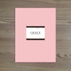 Glamour Personalized Folder Sticker