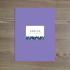 Golden Herringbone Personalized Folder Sticker