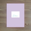 Penned Name Personalized Folder Sticker