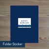 Deco Band folder sticker