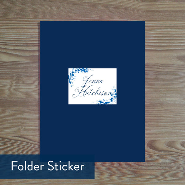 Garden Branches folder sticker