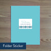 Tile Border folder sticker