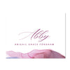 Lilac Wash Personalized Folder Stickers
