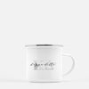 Kappa Delta Metal Sorority Camp Mug