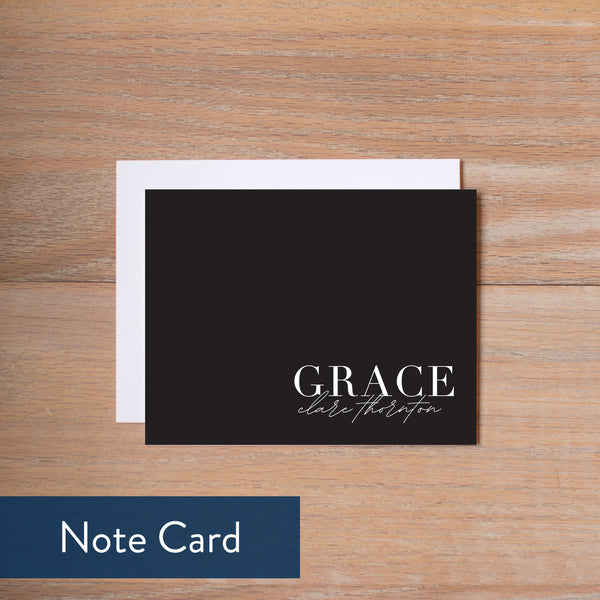 Glamour note card
