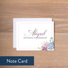 Soft Succulents note card