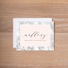 Marble Blush personal note card (if you choose to print with us, you will also receive envelopes with your note cards)