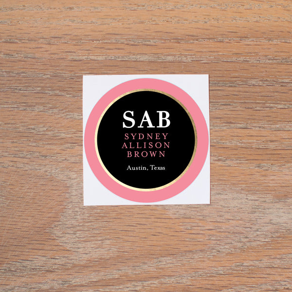 Golden Leopard personal sticker