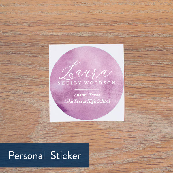 Succulent Garden personal sticker