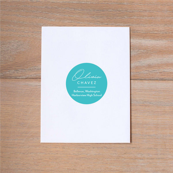 Penned Name Personal Sticker