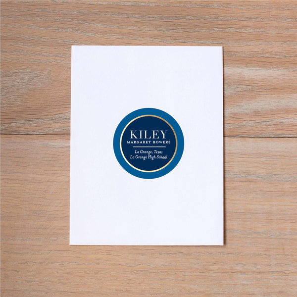 Deco Band Personal Sticker shown in Night & Cobalt