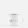 Phi Mu Metal Sorority Camp Mug