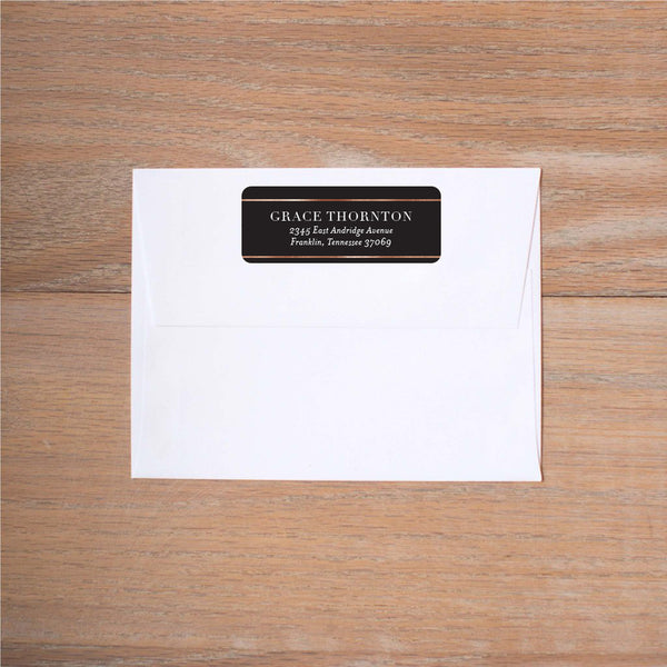 Glamour Return (Home) Address Label