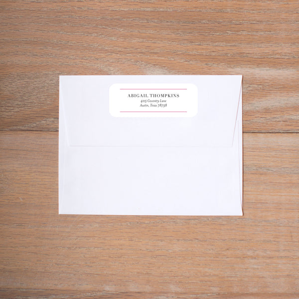 Soft Succulents Return (Home) Address Labels