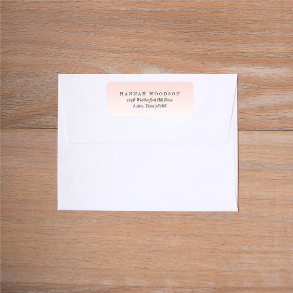 Palm Shadows Return (Home) Address Label