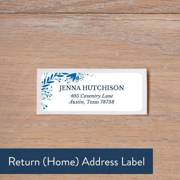 Garden Branches return address label