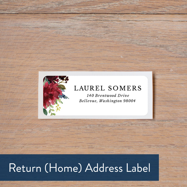 Moody Garden return address label