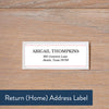Soft Succulents return address label
