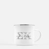 Sigma Kappa Metal Sorority Camp Mug
