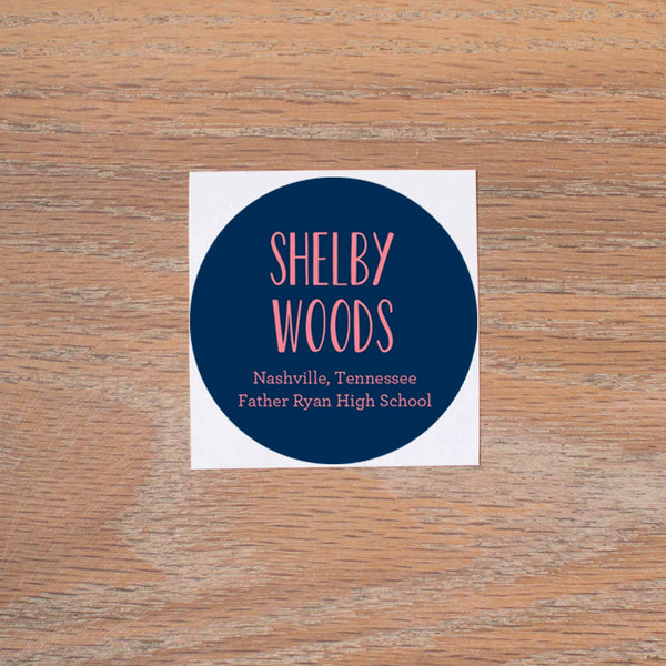 Simply Preppy personal sticker