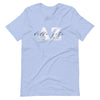 Delta Zeta Heather Blue Sorority T-shirt