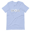 Theta Phi Alpha Heather Blue Sorority T-shirt