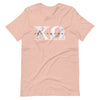 Chi Omega Prism Peach Sorority T-shirt