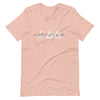 Delta Delta Delta Prism Peach Sorority T-shirt
