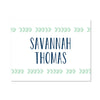 Boho Chic Personalized Folder Stickers
