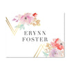 Geometric Bouquet Personalized Folder Stickers